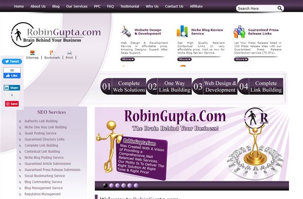 Robin Gupta - SEO Outsourcing Company | Link Building